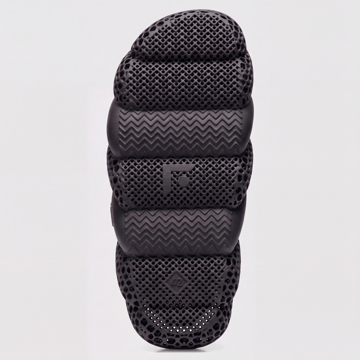 Fitasy Croissant Slide in Black - view 6